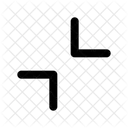 Shrink Arrow Navigation Navigate Icon