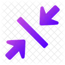 Shrink Arrows  Icon