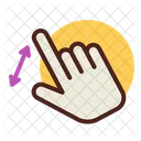 Shrink Gesture  Icon