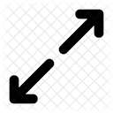 Diagonal Resize Resize Arrow Icon