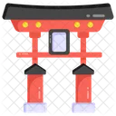 Japan Gate Torii Gate Shrinto Shrine Icon