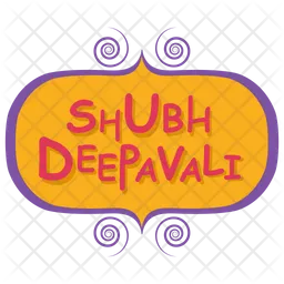 Shubh Deepavali Sticker  Icon