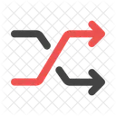 Shuffle Arrow Directional Icon