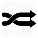 Shuffle Arrow Icon Icon