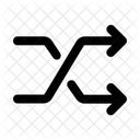 Shuffle Arrow Directional Icon