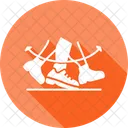 Shuffle Shoe Tap Shuffling Icon