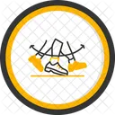 Shuffle Shoe Tap Shuffling Icon