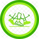 Shuffle Shoe Tap Shuffling Icon