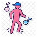 Shuffle Dance Music Icon