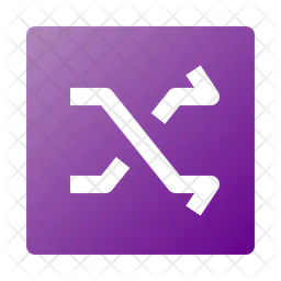 Quadrat mischen  Symbol