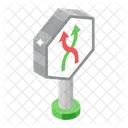 Road Sign Shuffle Roads Road Symbol Icon