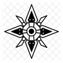 Shuriken Weapon Warfare Icon