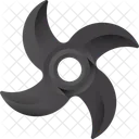 Shuriken Waffe Ninja Symbol
