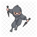 Shuriken Kunai Ninja Icon