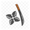Shuriken Knife Blade Icon