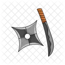 Shuriken Knife Blade Icon