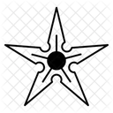 Shuriken Weapon Ninja Icon