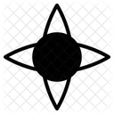 Shuriken Weapon Ninja Icon