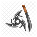 Shuriken Weapon Ninja Icon