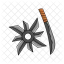 Shuriken Weapon Ninja Icon