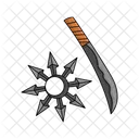 Shuriken Weapon Ninja Icon