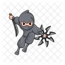 Shuriken Weapon Ninja Icon