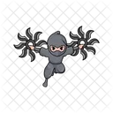 Shuriken Weapon Ninja Icon