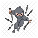 Shuriken Weapon Ninja Icon