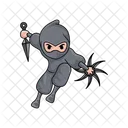 Shuriken Weapon Ninja Icon