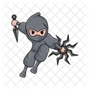 Shuriken Weapon Ninja Icon