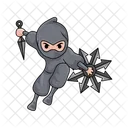 Shuriken Weapon Ninja Icon