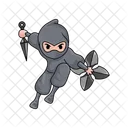 Shuriken Weapon Ninja Icon