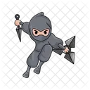 Shuriken Weapon Ninja Icon