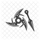 Shuriken Weapon Ninja Icon
