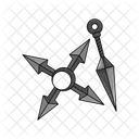 Shuriken Weapon Ninja Icon