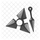 Shuriken Weapon Ninja Icon