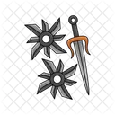 Shuriken Weapon Ninja Icon