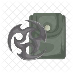 Shuriken-Tasche  Symbol
