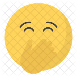 Shushing Emoji  Icon