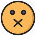 Shut Emoji Expression Icon