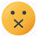 Shut Face Emoji Icon
