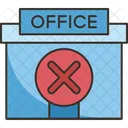 Shutdown Office Company Icon