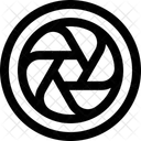 Shutter Aperture Focus Icon