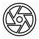 Shutter Camera Lens Icon