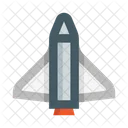 Shuttle Space Rocket Icon