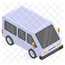 Shuttle Van Transport Icon