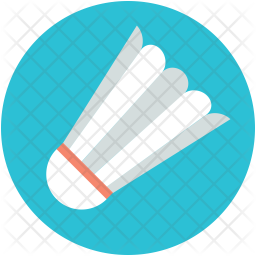 Shuttlecock Icon - Download in Flat Style