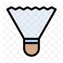 Shuttlecock Badminton Game Icon