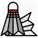 Shuttlecock Badminton Game Icon