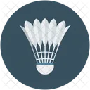 Badminton Ball Feathers Icon